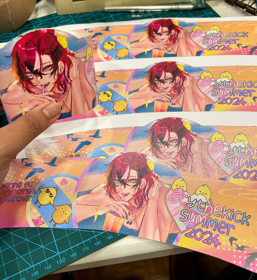 Cupsleeves printed on A3 260 GSM Photo Paper